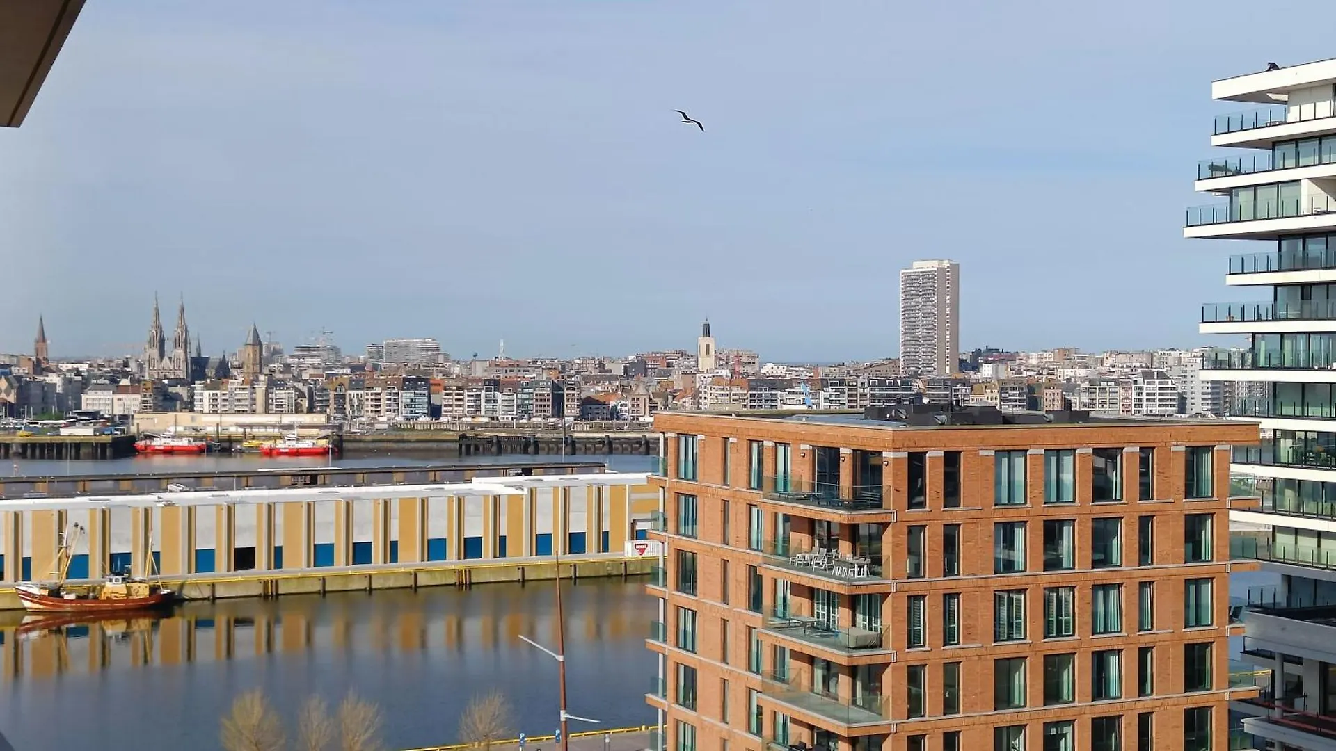 Apartment Central Park Tower Sea View Residence With Pool And Gym Ostend
